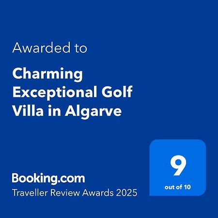 Charming Exceptional Golf Villa In Algarve Faro Exterior photo